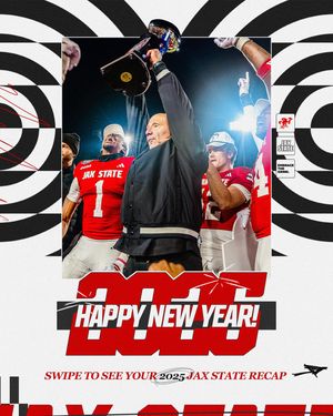 Image post by @jaxstatefb on Instagram