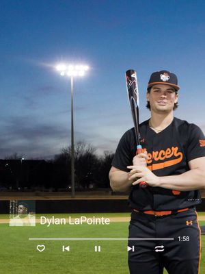 Image post by @mercer.baseball on Instagram