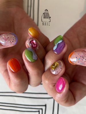 Image post by @111nail_omotesando on Instagram