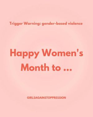 Image post by @girlsagainstoppression on Instagram