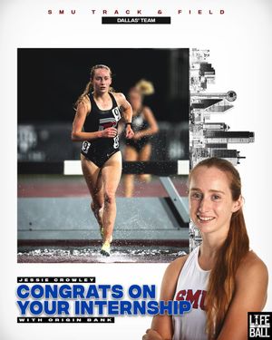Image post by @SMUTrackAndXC on Twitter