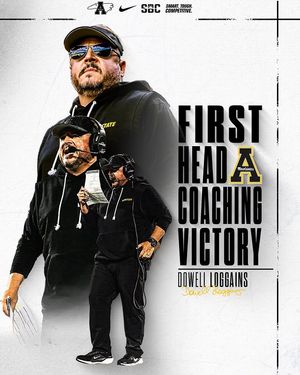 Image post by @appstate_fb on Instagram