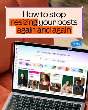 Image post by @canva on Instagram