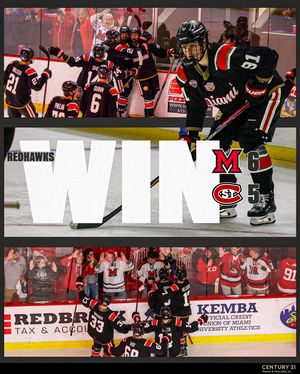 Image post by @miamioh_hockey on Instagram