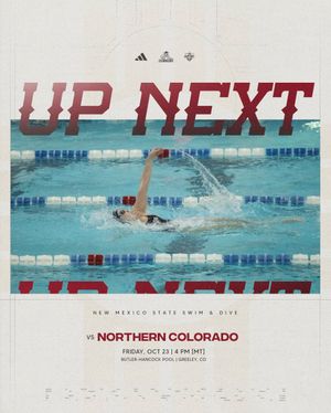 Image post by @nmstateswimdive on Instagram