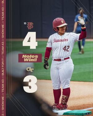 Image post by @fsusoftball on Instagram