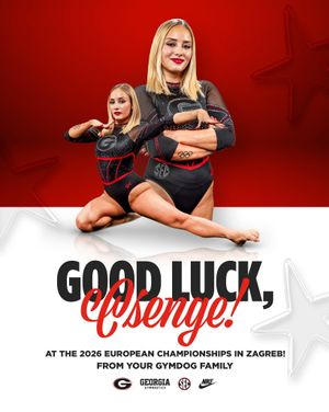 Image post by @ugagymnastics on Instagram
