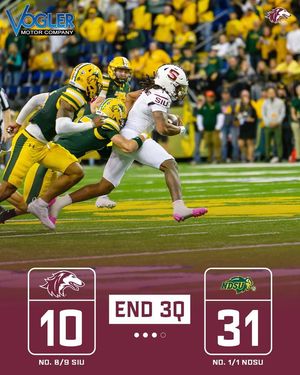 Image post by @SalukiFootball on Facebook