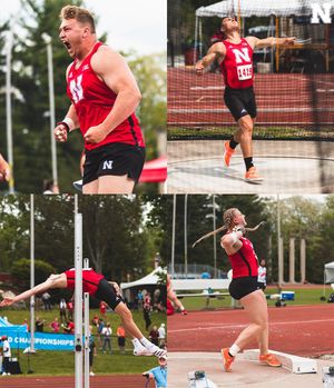 Image post by @NUTrackandField on Twitter