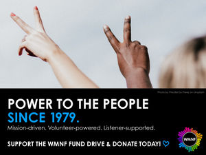 Image post by @WMNFCommunityRadio on Facebook