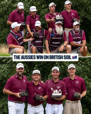 Image post by @livgolfleagueofficial on Facebook