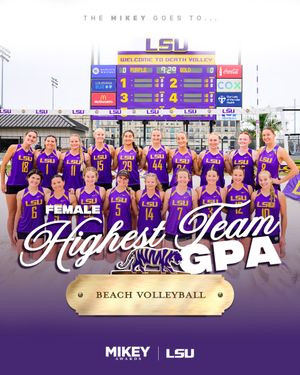 Image post by @lsusports on Instagram