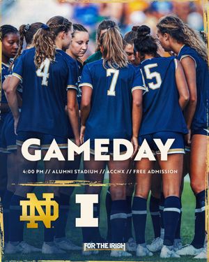 Image post by @NDSoccer on Twitter