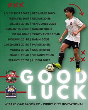 Image post by @TheCelticsSoccerClub on Facebook