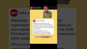 Video post by @TravelFutbolFan on YouTube