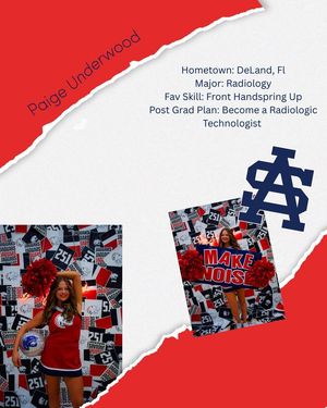 Image post by @southalabama.cheerleading on Facebook