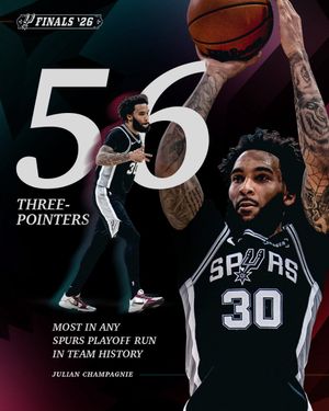 Image post by @spurs on Twitter