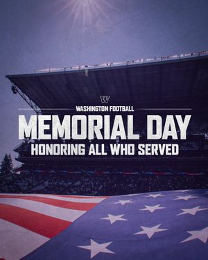 Image post by @UW_Football on Twitter