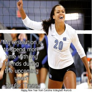 Image post by @uncvolleyball on Instagram