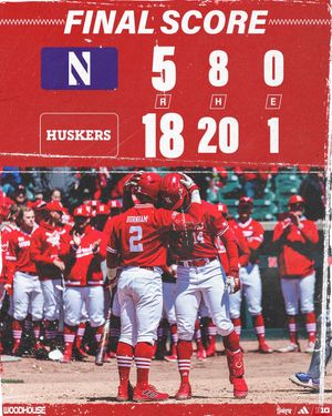 Image post by @huskerbaseball on Instagram