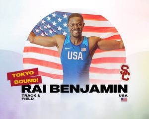 Image post by @usc_track_field on Instagram