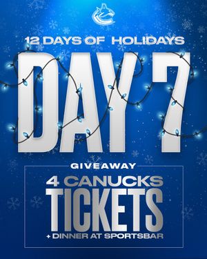 Image post by @Canucks on Twitter