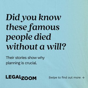 Image post by @legalzoom on Instagram
