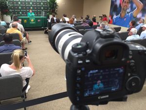 Image post by @BNPPARIBASOPEN on Twitter