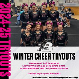 Image post by @bhshawkscheer on Instagram