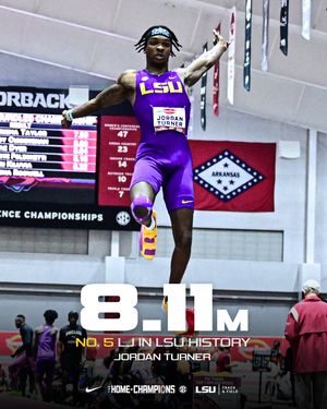 Image post by @lsutrackfield on Instagram
