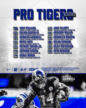 Image post by @memphisfootball on Instagram