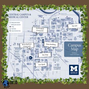 Image post by @umichstudents on Instagram