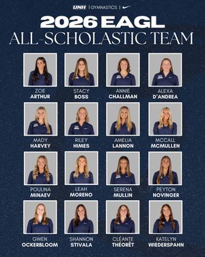 Image post by @unhgymnastics on Instagram