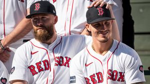 Image post by @RedSox on Twitter/X