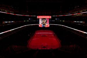 Text post by @NHLBlackhawks on Twitter/X