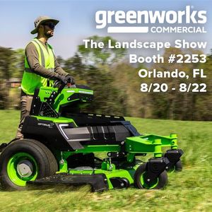 Image post by @greenworkscommercial on Facebook
