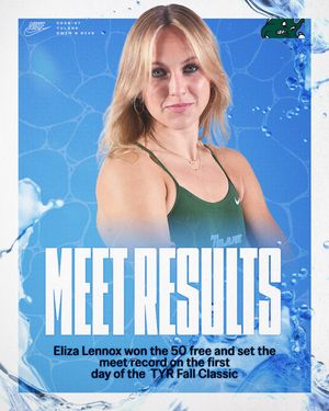 Image post by @tulaneswimdive on Instagram