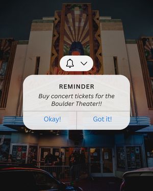 Image post by @bouldertheater on Instagram