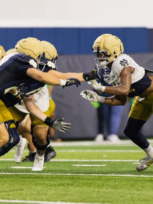 Image post by @ndfootball on Instagram