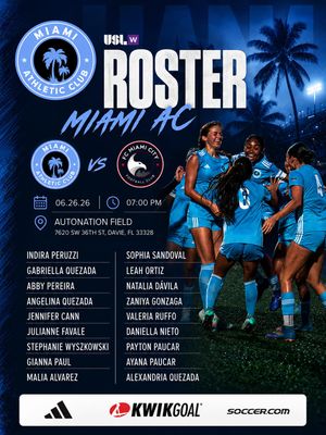 Image post by @miamiathleticclub2022 on Instagram
