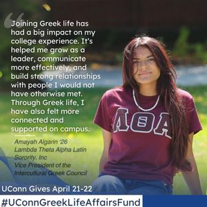 Image post by @uconncfsd on Instagram