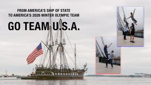 Image post by @uss_constitution on Instagram