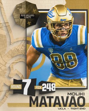 Image post by @Saints on Twitter