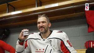 Image post by @Capitals on Facebook
