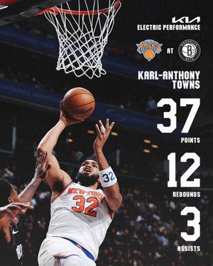 Image post by @nyknicks on Twitter