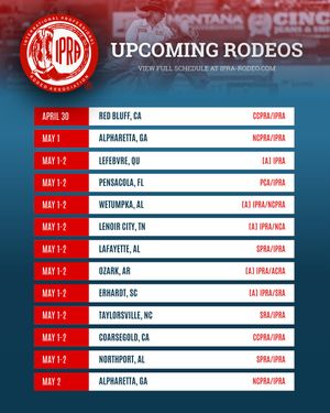 Image post by @internationalprorodeo on Instagram