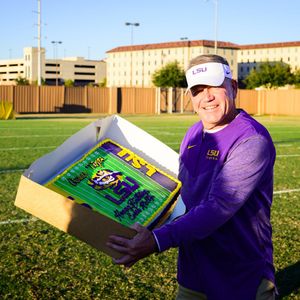 Image post by @LSUfootball on Twitter
