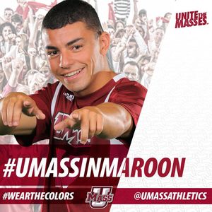 Image post by @umassathletics on Instagram