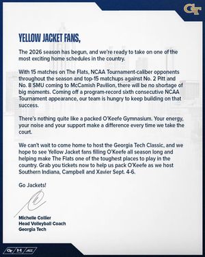 Image post by @gtvolleyball on Instagram