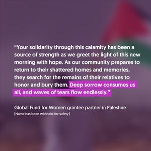 Image post by @globalfundwomen on Instagram